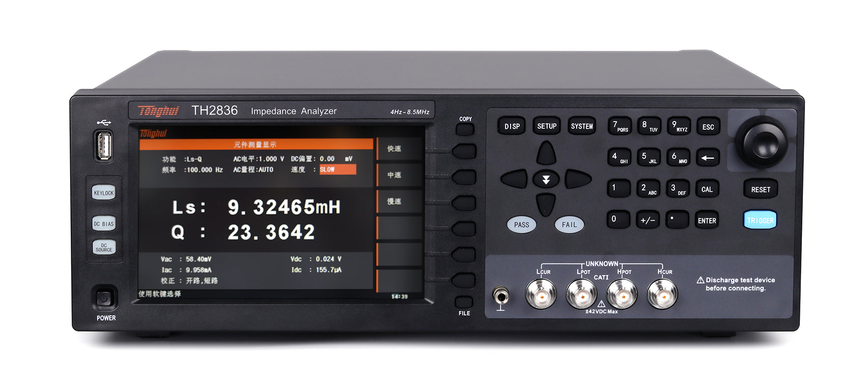 TH2836 High Frequency LCR Digital Bridge