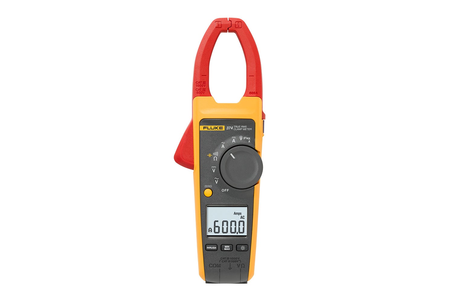 Fluke 374 True‑rms AC/DC Clamp Meter