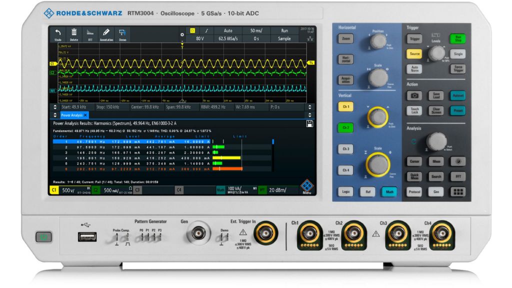 R&S®RTM3000 Series Oscilloscope